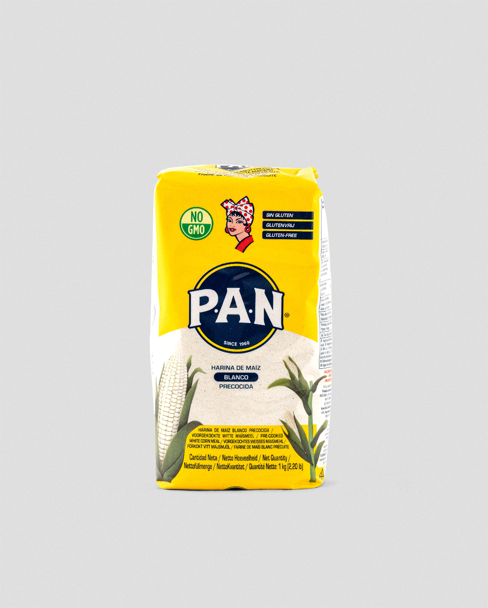 Harina PAN weisses 1kg Maismehl Corn Meal 