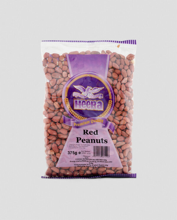 Heera Rote Erdnüsse - Red Peanuts 375g