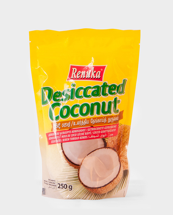 Renuka, Desiccated Coconut Powder, 250g, Spicelands