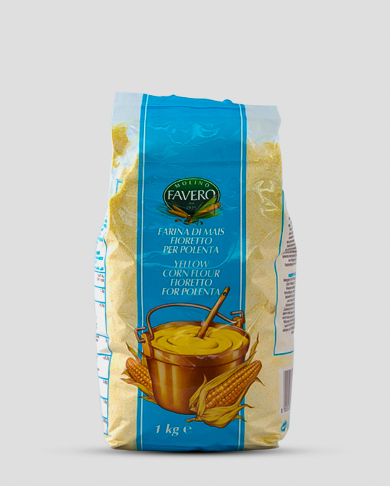 Favero Maismehl für Polenta FEIN 1kg Produktbeschreibung Das Maismehl von Favero eignet sich ideal für die Herstellung von Polenta und vieles mehr.