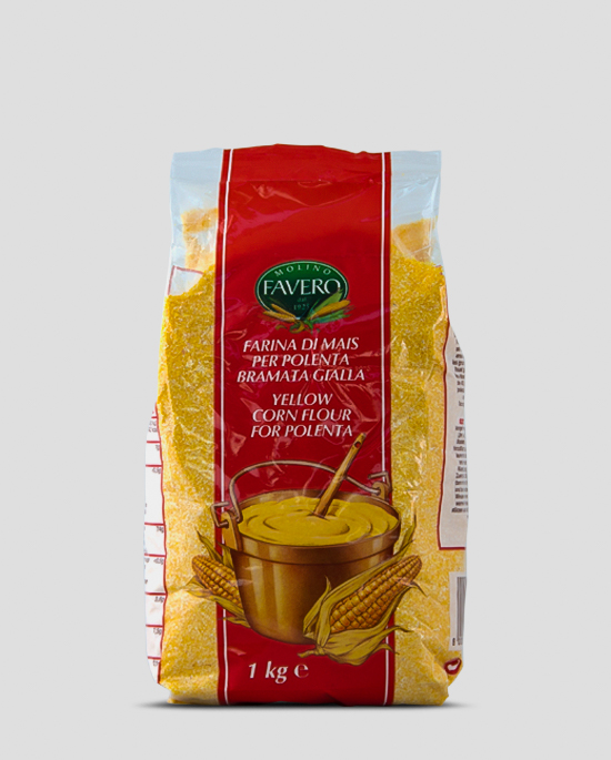 Favero Maismehl für Polenta 1kg Produktbeschreibung Das Maismehl von Favero eignet sich ideal für die Herstellung von Polenta und vieles mehr.