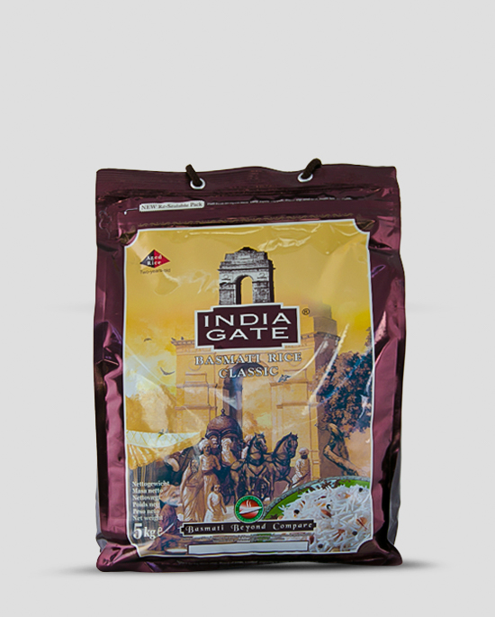 India Gate Classic Prem Basmati Rice 5kg