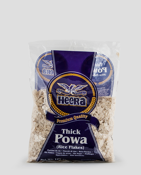 Heera, Thick Powa, Reis Flocken, 1kg, Spicelands