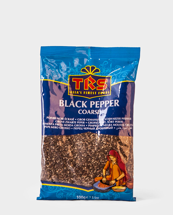 TRS, schwarzer Peffer gemahlen, Black Pepper Coarse, 100g