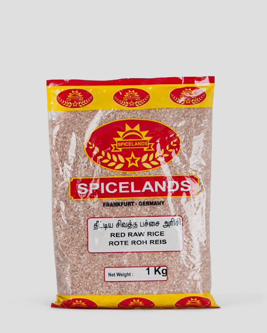 Spicelands Red Raw Rice Polished