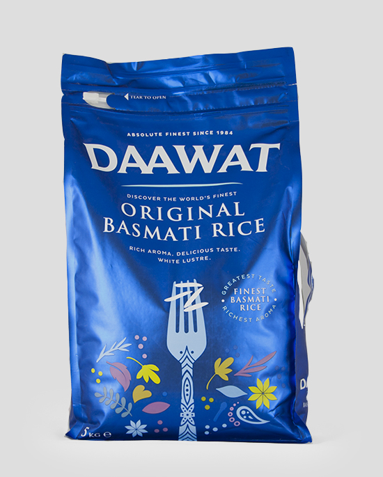 Daawat, Basmati Rice, 5kg, Spicelands