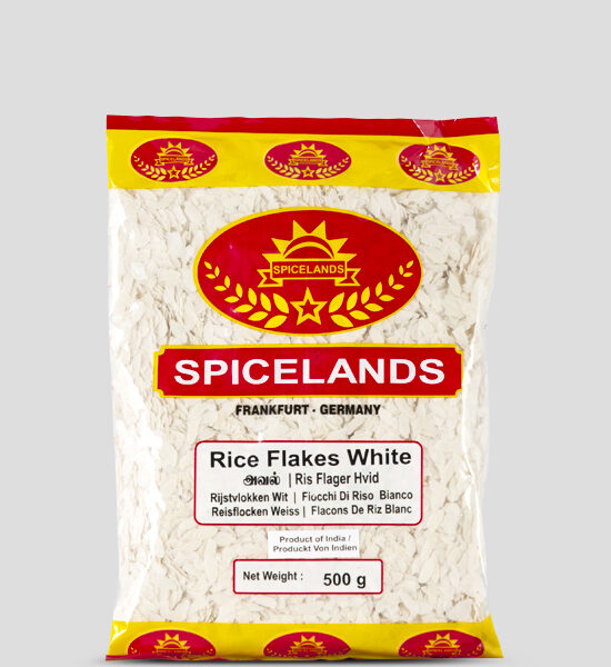 Spicelands, Rice Flakes, Pawa, Reisflocken, White, 500g