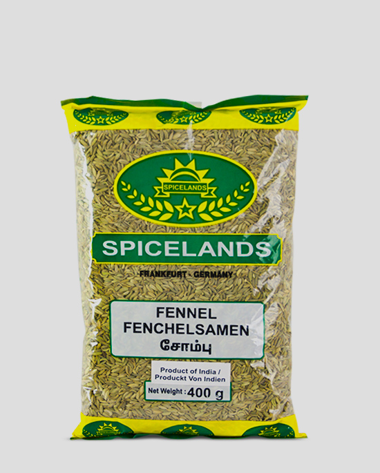 Spicelands Fenchel Samen 400g Produktbeschreibung FFenchel Samen - Fennel Seeds - ihre idealen Begleiter für die asiatisch/indischen Küche