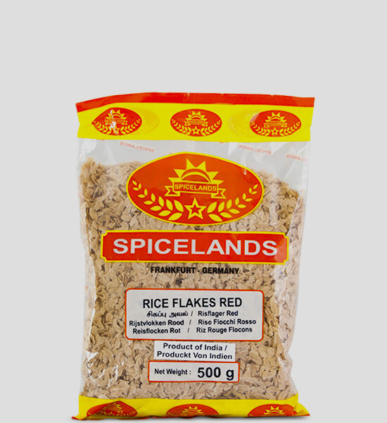 Spicelands, Red Rice Flakes, Reisflocken, Pawa, 500g