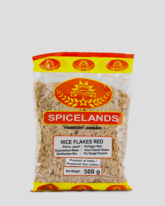 Spicelands, Red Rice Flakes, Reisflocken, Pawa, 500g