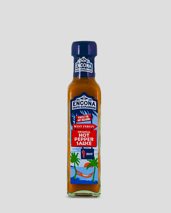 Encona Hot Pepper Sauce 142ml Produktbeschreibung Hot Pepper Sauce - Explore the taste of the Caribbean with Encona West Indian Original Hot Pepper Sauce. Made to the same, classic recipe for over 40 years, using only the very best Scotch Bonnet and Habanero peppers blended with traditional island spices. The result is a deliciously fiery and fruity flavour for a true taste of the tropics.