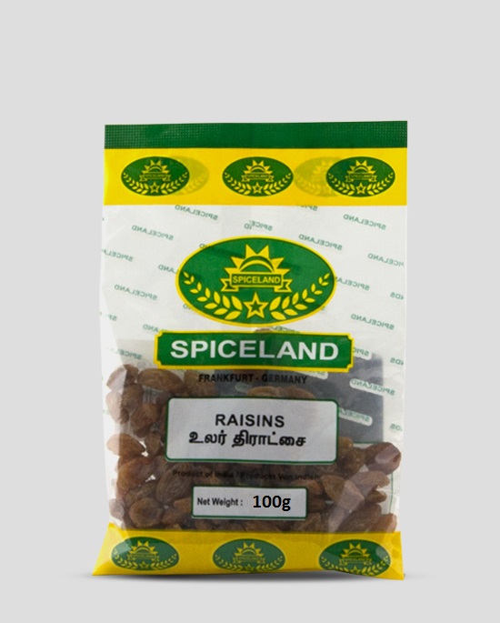 Spicelands Raisins 100g, Copyright Spicelands