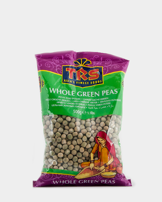 TRS Whole Green Peas, 500g Spicelands