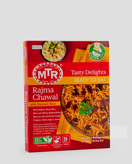 MTR, Rajma Chawal, Reis mit Roten Kidney Bohnen, 300g, Spicelands