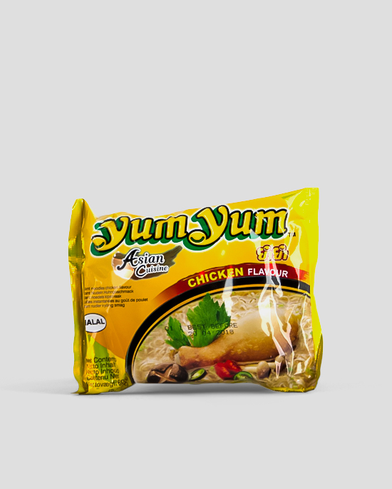 Yum Yum, Huhn, Chicken, 60g Produktbeschreibung HALAL Instant Nudeln mit Huhn, Spicelands