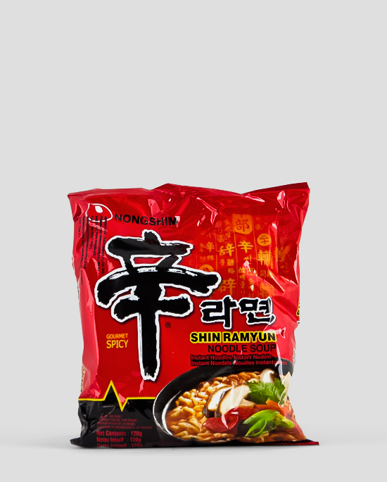 Nongshim, Shin Ramyun, 120g Produktbeschreibung Instant Nudeln Spicy