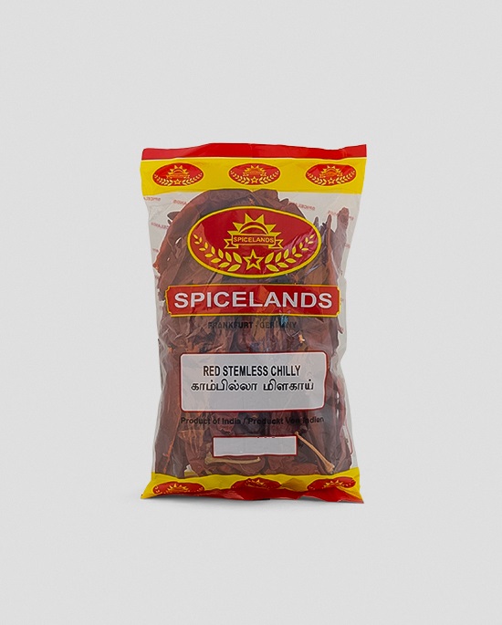 Spicelands getrocknete Chilli ohne Stiel - Red Stemless Chilli
