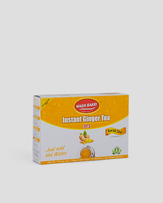 Wagh Bakri Instant Ginger Tea 3in1 140g
