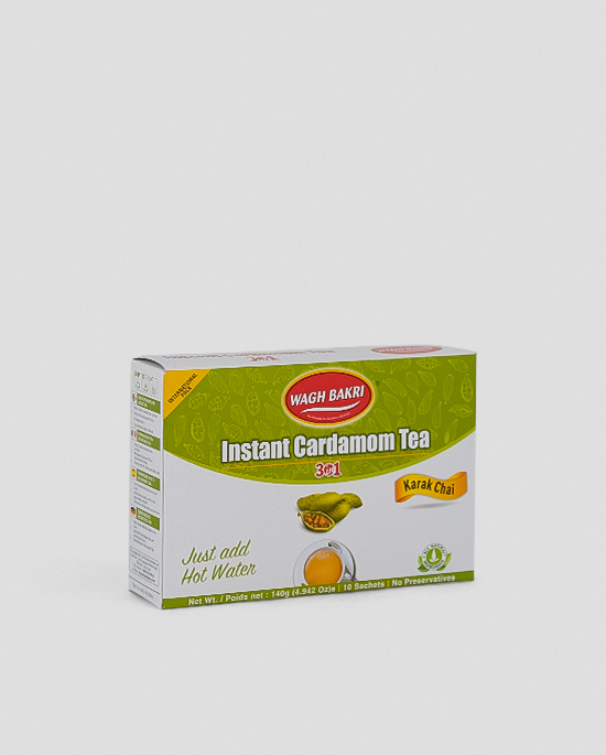 Wagh Bakri Instant Cardamom Tea 3in1 140g