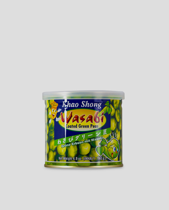 Khao Shong Wasabi Coated Green Peas 140g