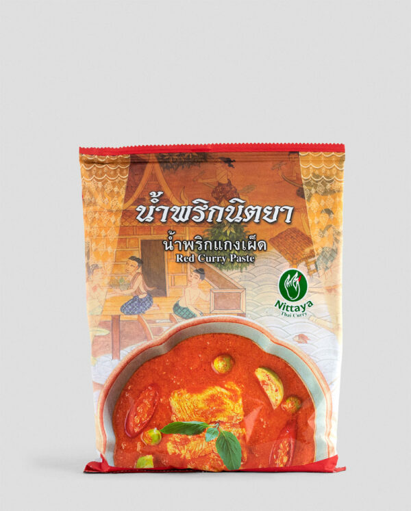 Nittaya Rote Thai Curry Paste 500g