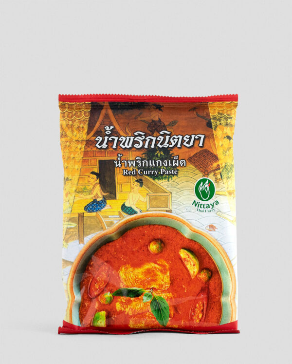 Nittaya Rote Thai Curry Paste 500g