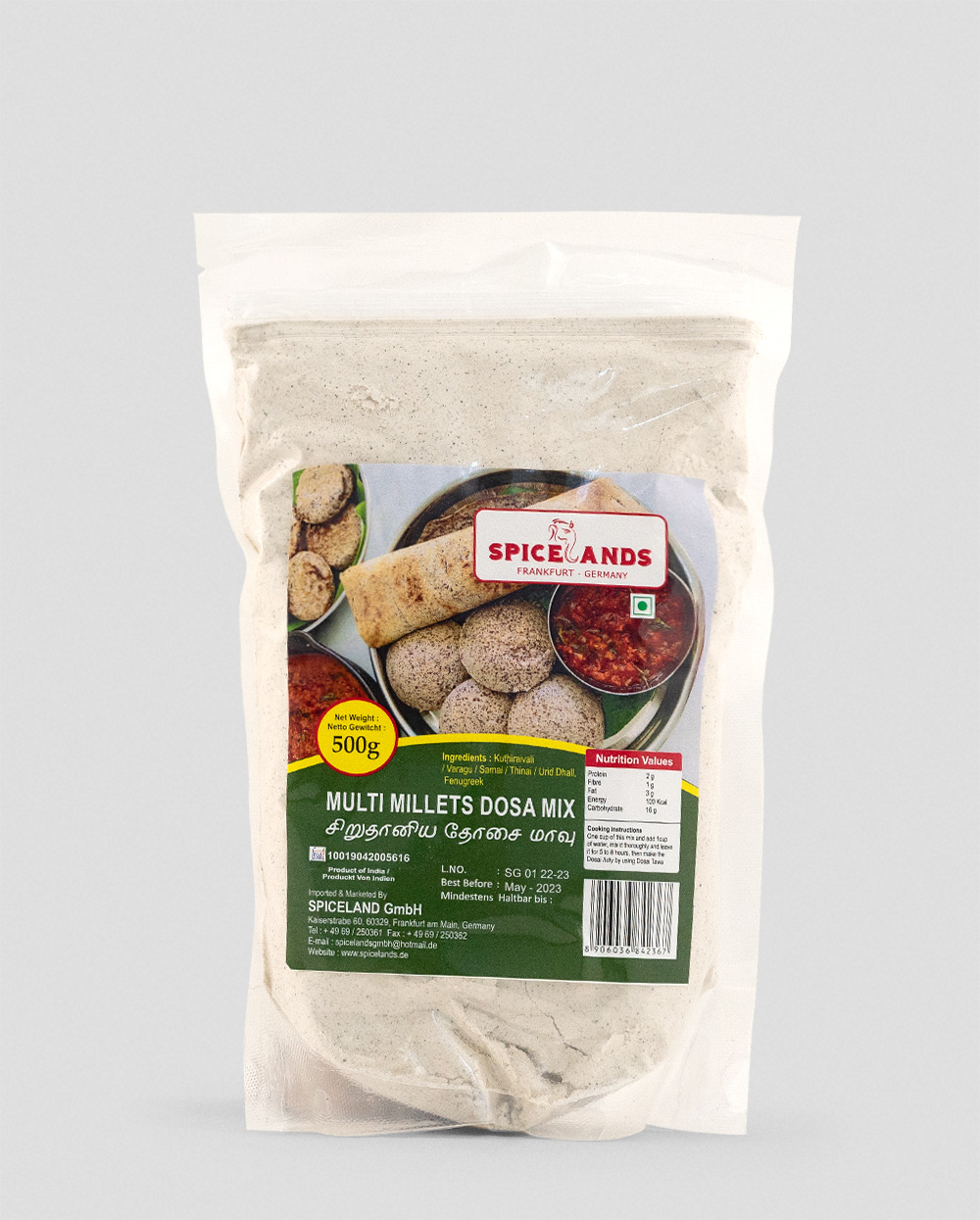 Spicelands Multi Millets Dosa Mix 500g