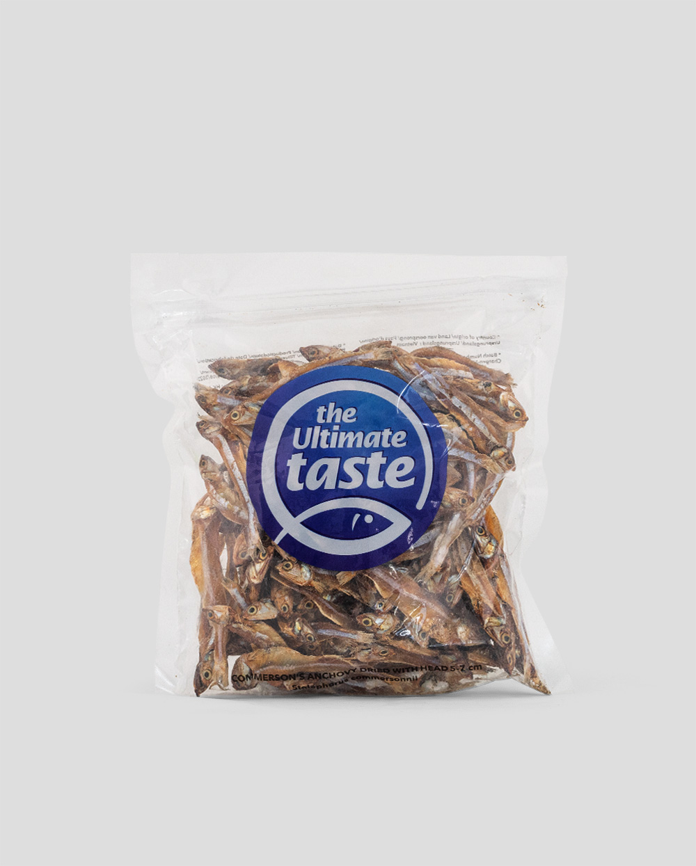 Commerson's Anchovy Dried with Head 5-7cm 200g