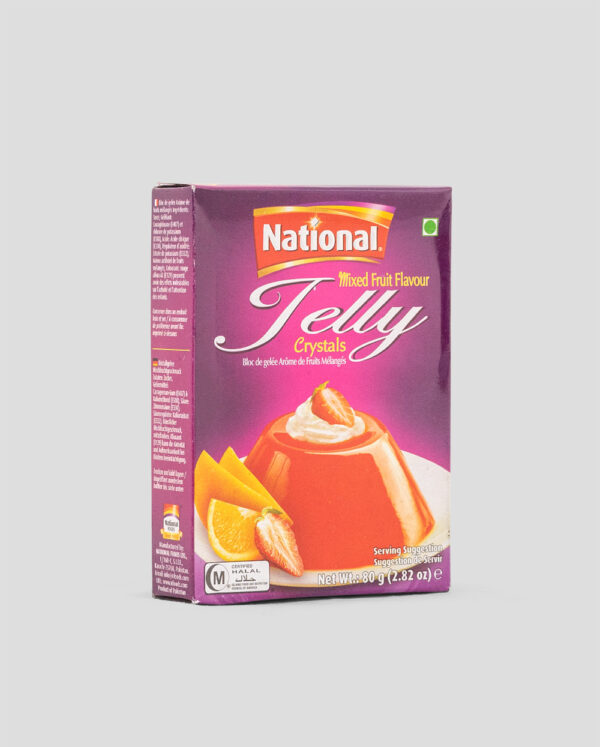 National Jelly Crystal – Mixed Fruit 80g