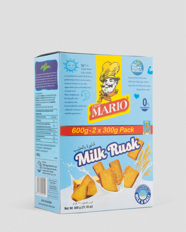 Mario Milk Rusk 600g