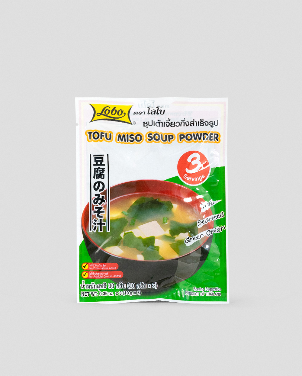 Lobo Instant Tofu-Miso-Suppe 30 g