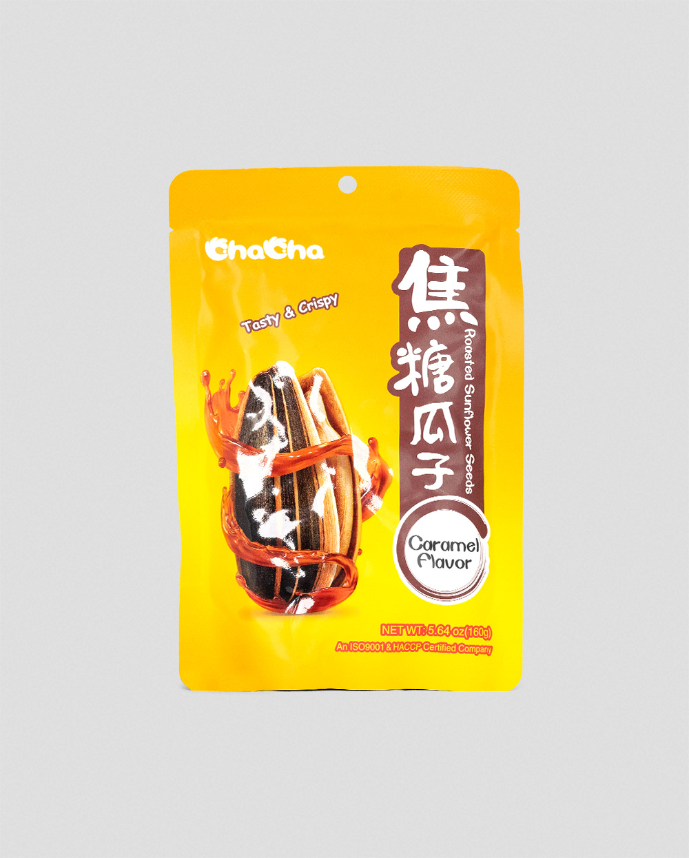 Chacha Roasted Sunflower Seeds Caramel Flavour 160g