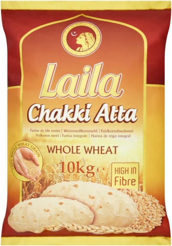 Laila Whole Wheat Chakki Atta