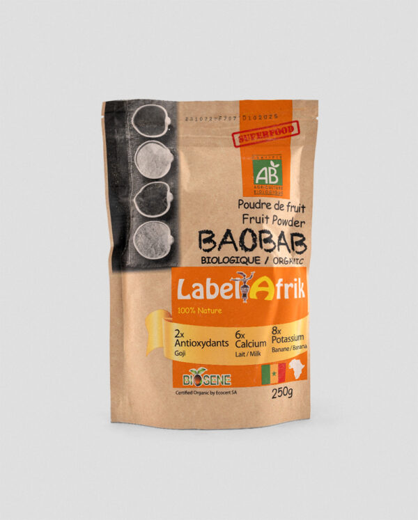 Label Afrik Baobab Pulver 250g