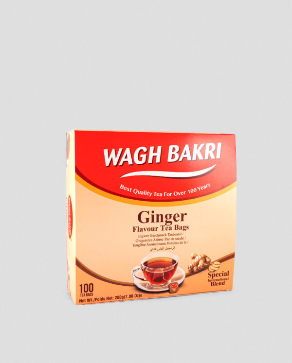 Wagh Bakri Ginger Flavour Tea (100 bags) 200g