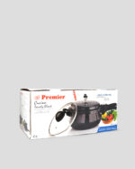 Premier Cucina Trendy Black Handi Pressure Cooker With Glass Lid 5.5 LTR