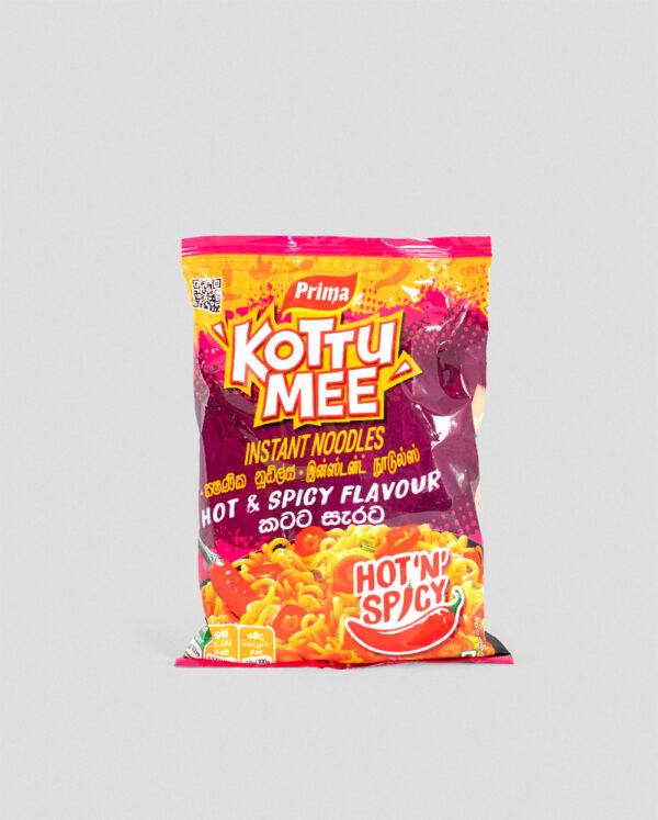 Prima Kottu Mee Instant Noodle Hot and Spicy 80g