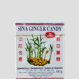 Sina Ginger Candy 56g Produktbeschreibung Die leckeren Ingwerbonons von Sina - jetzt hier erhältlich