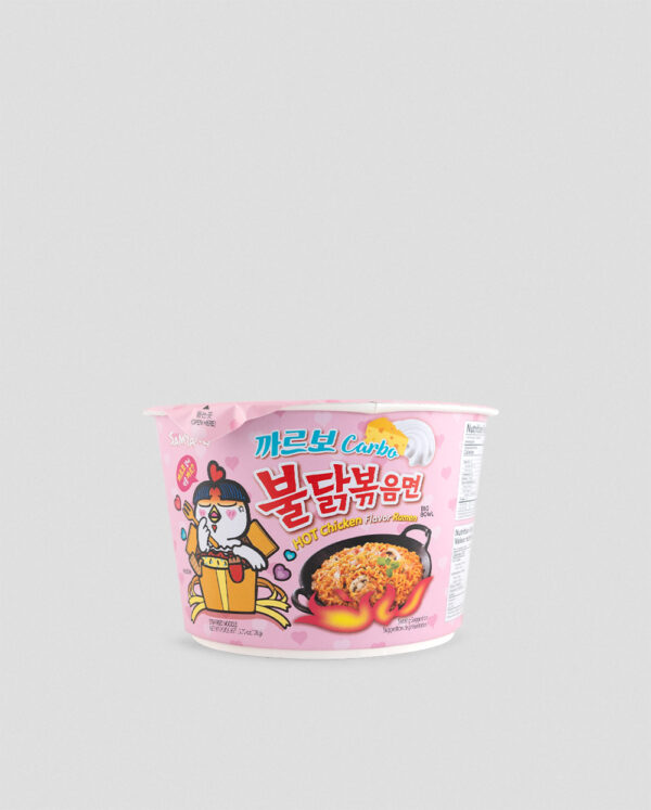 Samyang Hot Chicken Flavour Ramen Carbonara 105g Bowl