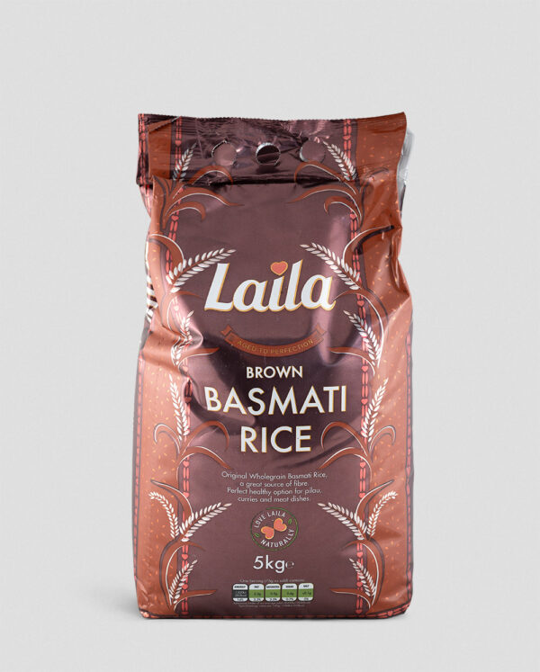 Laila Brown Basmati Rice 5kg