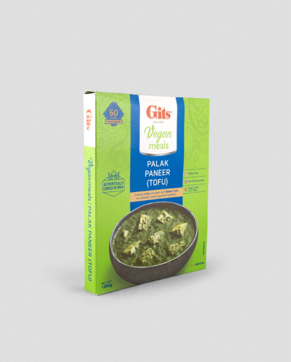 Gits Palak Paneer Tofu Heat and Eat 300g