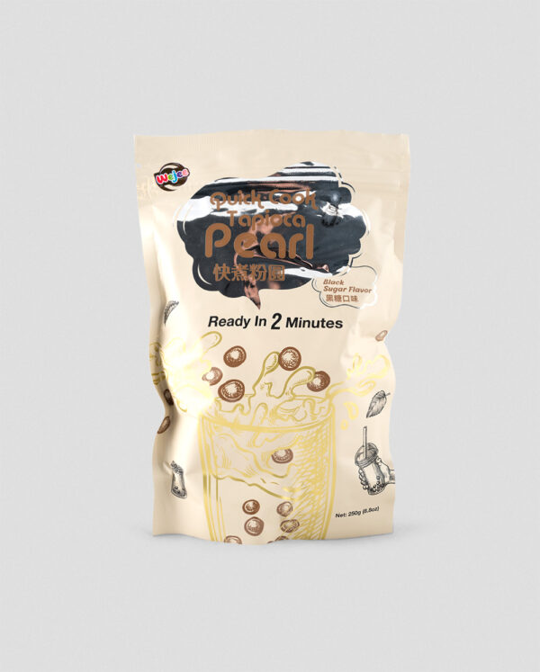 Wejee Quick Cook Tapioca Pearl Black Sugar 250g