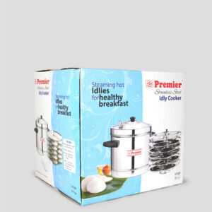 Premier Stainless Steel Idly Cooker (Edelstahl) 6 Plates