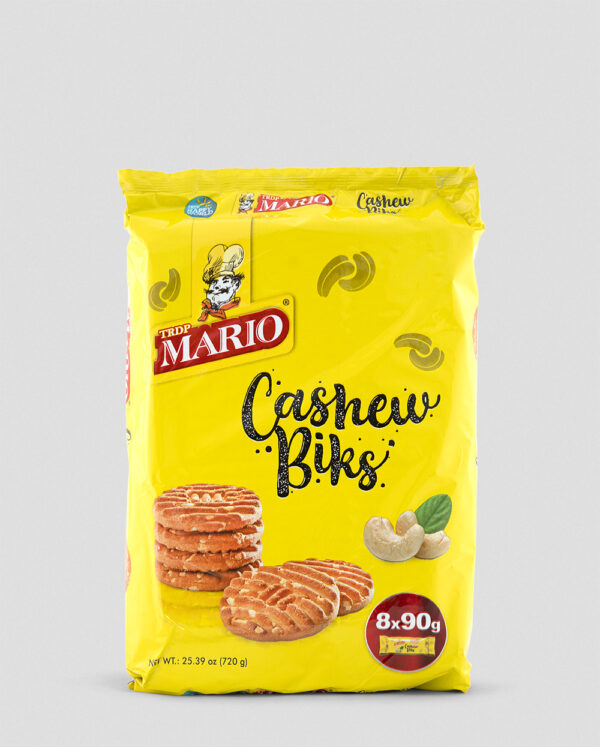 Mario Cashew Biks (8 x 90g) 720g