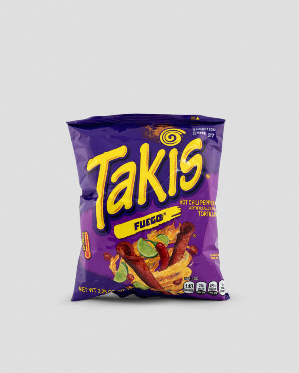 Takis Fuego Tortilla Chips 92.3g