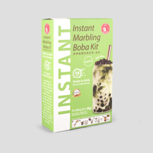 O's Bubble Instant Marbling Boba Kit Matcha 4 x 60g
