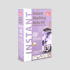 O's Bubble Instant Marbling Boba Kit Taro 4 x 60g