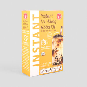 O's Bubble Instant Marbling Boba Kit Brown Sugar 4 x 60g