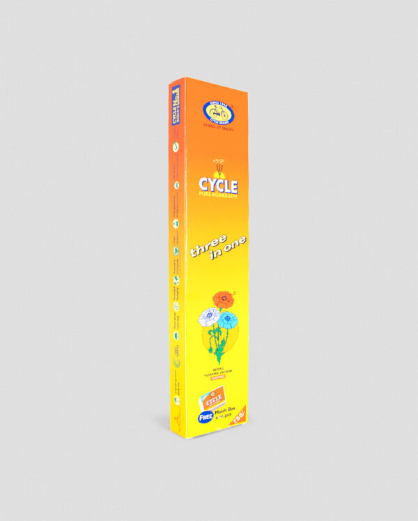 Cycle Three in One Agarbatti (40 Sticks) 88g