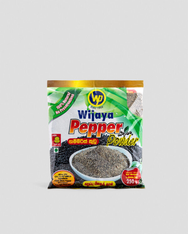 Wijaya Schwarzerpfeffer Pulver 250g